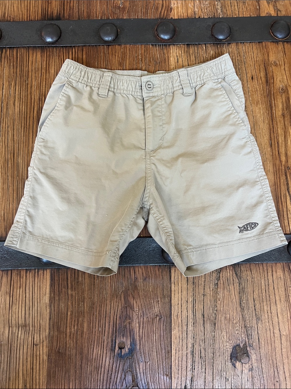 AFTCO Tan Kids Cotton Shorts
